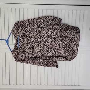 Torrid animal print top